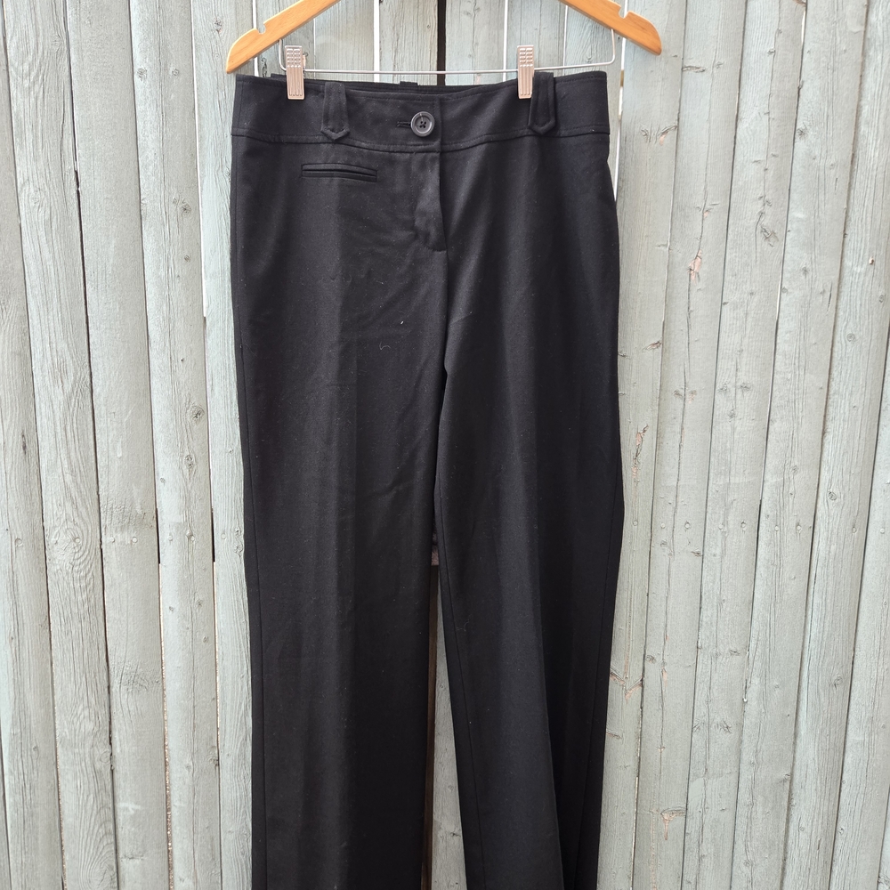 Ann Taylor Margo Pants – Black Career Dress Slacks, Size 4